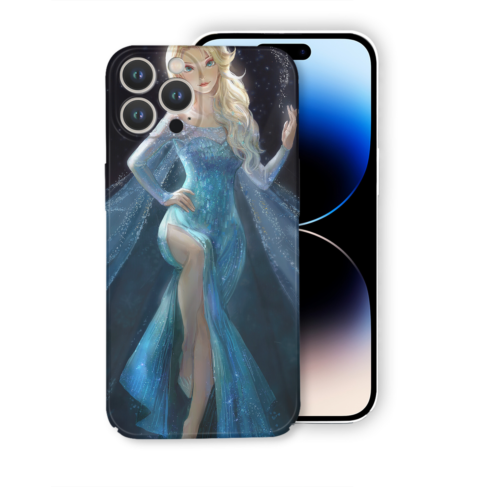 （画像用） アナと雪の女王 アンナ エルサ Frozen Anna Elsa 【iPhone 14シリーズ対応】ハードケース